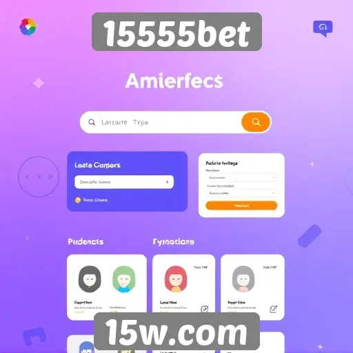 Interface do usuário e experiência no 15555bet
