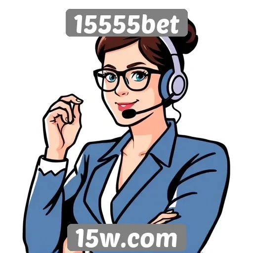 Desempenho do suporte ao cliente no 15555bet